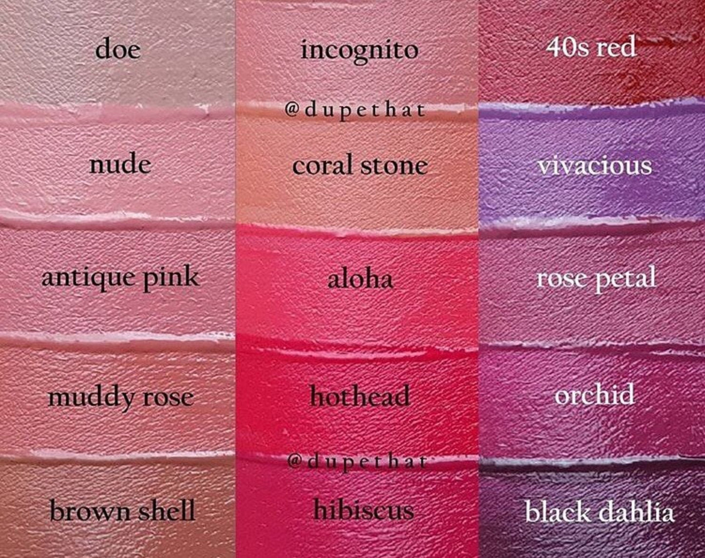 NIEUW!!!!    Bellapierre KISS PROOF LIP CREMES