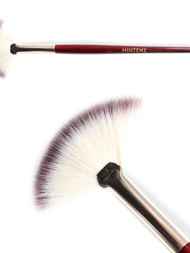 Burgundy Red  Fan brush(518)